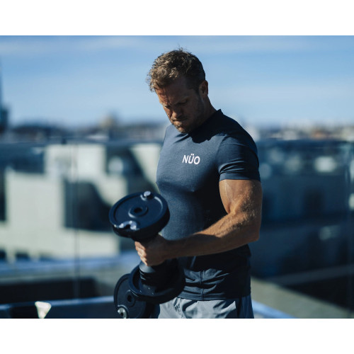 Гантель  NUO S 240 2-40 кг black пара - фото №5